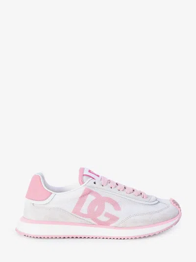 Dolce & Gabbana Canvas And Suede Sneakers