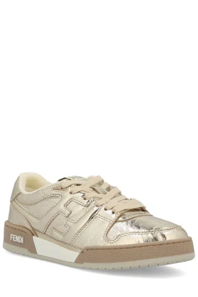 Fendi Women's Match Nappa Laminata+ric.logo Sneaker