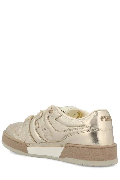 Fendi Women's Match Nappa Laminata+ric.logo Sneaker