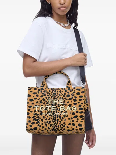 Marc Jacobs The Medium Cheetah Canvas Tote Bag