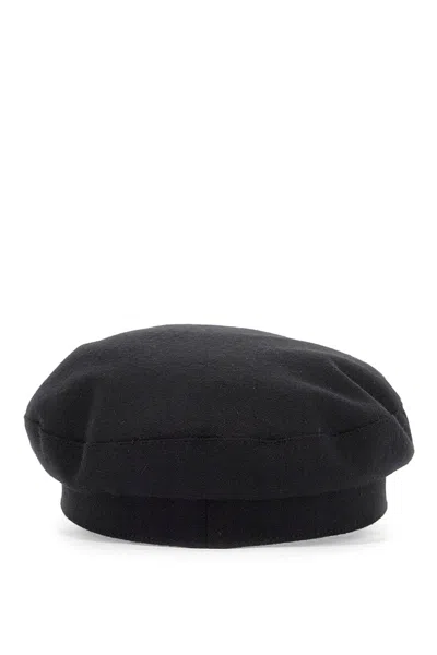 Roger Vivier Broche Sailor Hat In Black