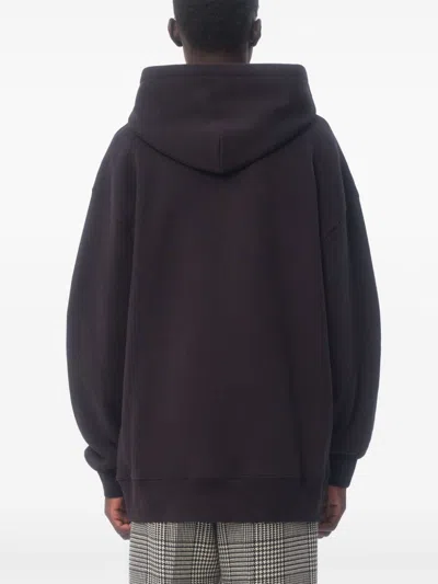 Valentino Chez Hooded Sweatshirt In Black