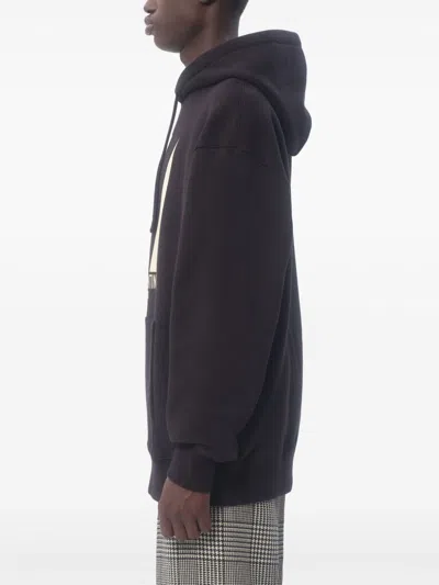 Valentino Chez Hooded Sweatshirt In Black