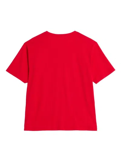 Valentino T-shirt Logo In Red