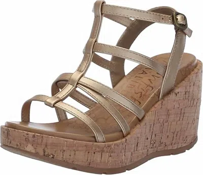 Blowfish Women's Bahamas Wedge Sandals In Soft Sand In Multi