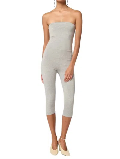 The Line By K Imogene Jumpsuit In Heather Grey In Grey