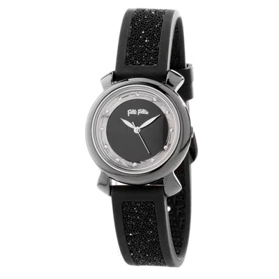 Folli Follie Plastic Women's Watch In Black