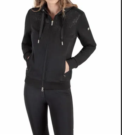 Equiline Grobyg Felpa Donna Hoodie In Nero In Black
