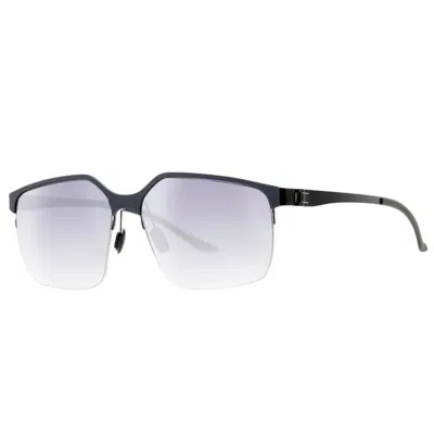 Mercedes-benz Black Metal Sunglasses In Black