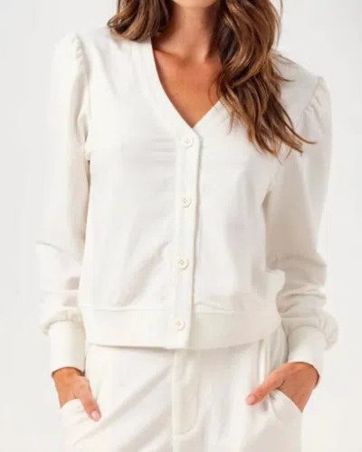 Sundays Scout Cardigan In Coconut Milk In Multi