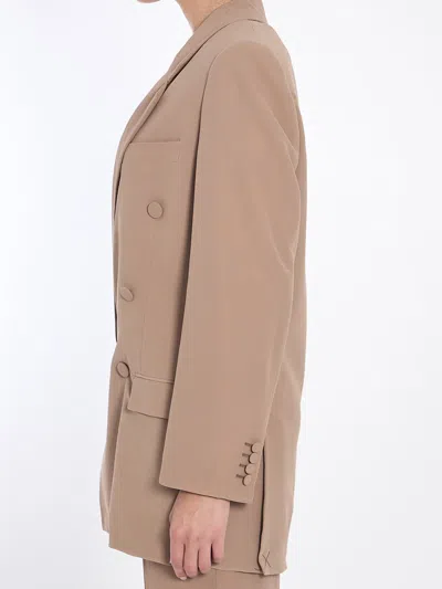 Saint Laurent Jacket In Brown