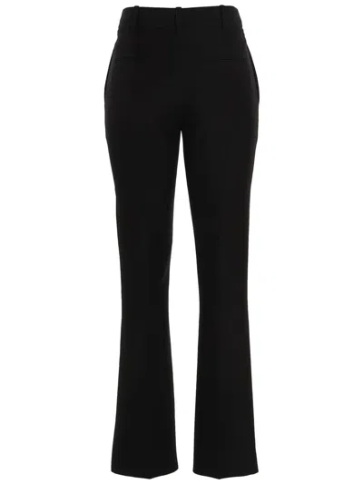 Valentino Vlogo Chain Pants In Black