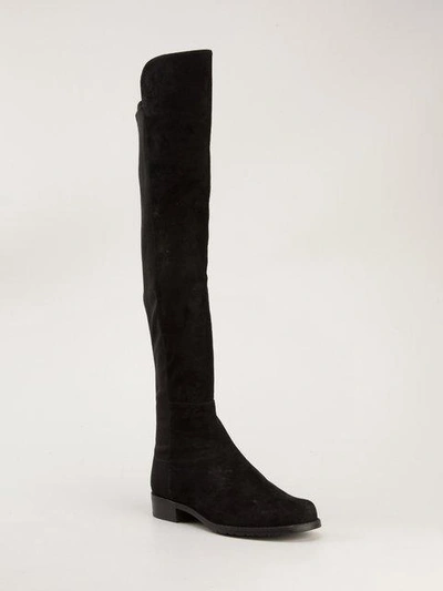 Shop Stuart Weitzman '5050' Boots In Black