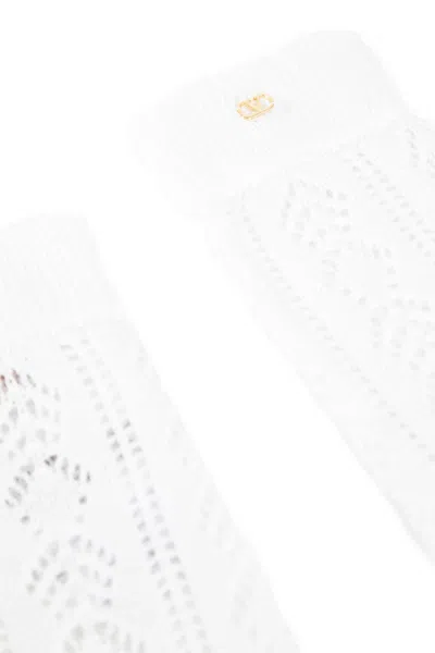 Valentino Garavani Socks In White