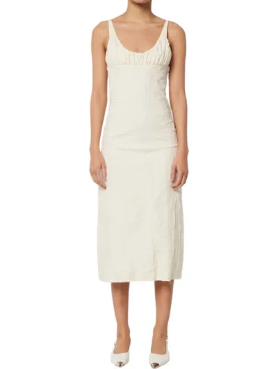 The Line By K Julieta Dress In Vanilla In White