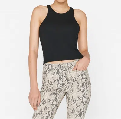 Frame Rib Camisole In Noir In Black