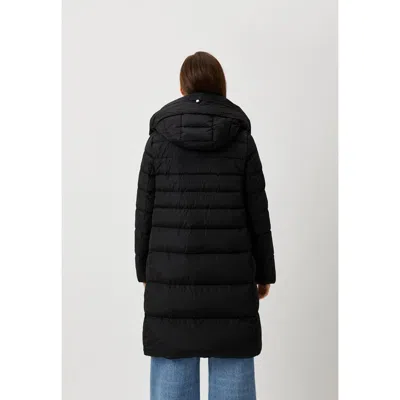 Add Black Polyamide Jackets & Coat In Black