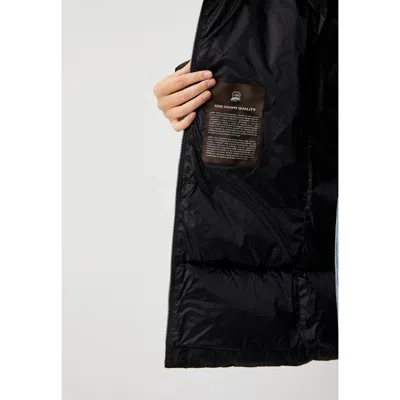 Add Black Polyamide Jackets & Coat In Black
