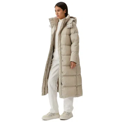 Add Nylon Jackets & Women's Coat In Beige