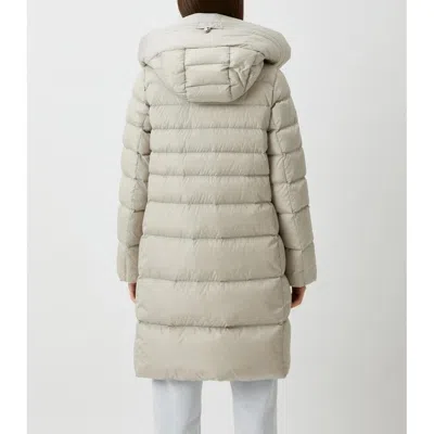 ADD ADD GRAY POLYAMIDE JACKETS & WOMEN'S COAT 