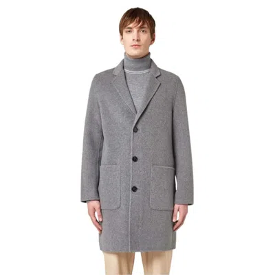 Alpha Studio Gray Wool Jacket In Gray