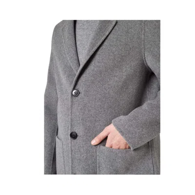 Alpha Studio Gray Wool Jacket In Gray