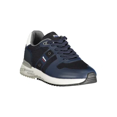 Blauer Dapper Sneakers With Contrast Men's Detailing In Blue