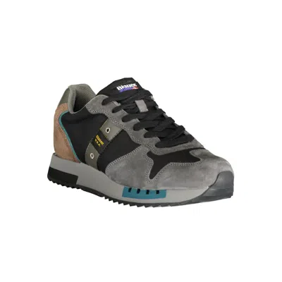 Blauer Gray Polyester Men's Sneaker In Gray