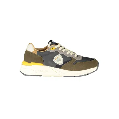 Blauer Brown Polyester Sneaker In Green