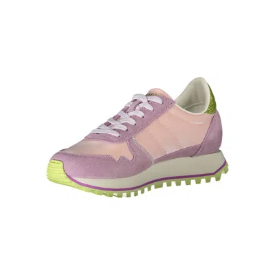 Blauer Millen Panelled Sneakers In Pink