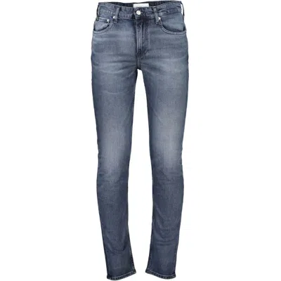 Calvin Klein Cotton Jeans & Men's Pant In Blue