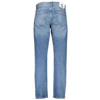 Calvin Klein Cotton Jeans & Men's Pant In Blue