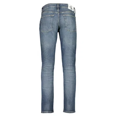 Calvin Klein Cotton Jeans & Men's Pant In Blue