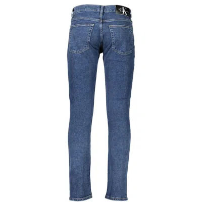 Calvin Klein Cotton Jeans & Men's Pant In Blue