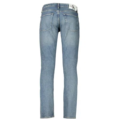 Calvin Klein Cotton Jeans & Men's Pant In Blue