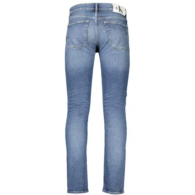 Calvin Klein Cotton Jeans & Men's Pant In Blue