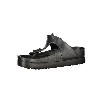 Carrera Black Polyethylene Sandal In Black