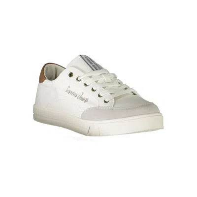 Carrera White Polyester Sneaker In White