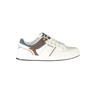 Carrera White Polyester Sneaker In White