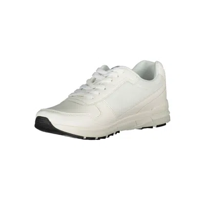 Carrera White Polyester Sneaker In White
