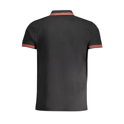Cavalli Class Man Polo Shirt Black Size Xxl Cotton In Black