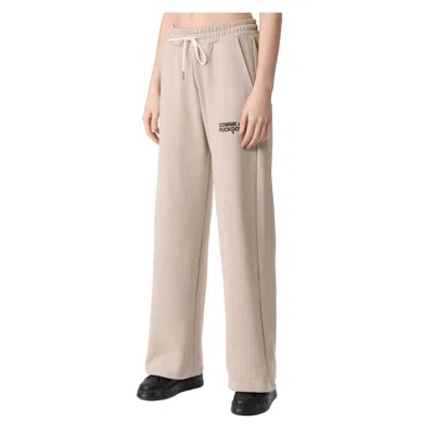 Comme Des Fuckdown Beige Cotton Jeans & Pant In Beige