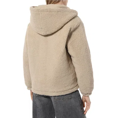 Comme Des Fuckdown Beige Polyester Jackets & Coat In Beige