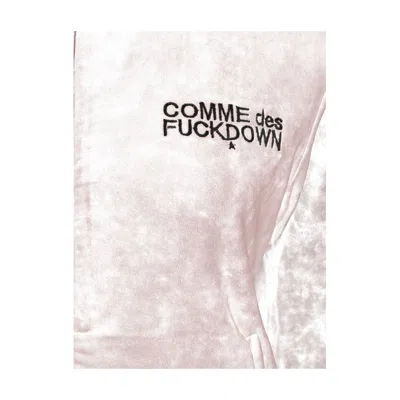 Comme Des Fuckdown Beige Polyester Sweater In Beige