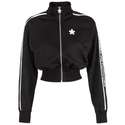 Comme Des Fuckdown Black Polyester Sweater In Black