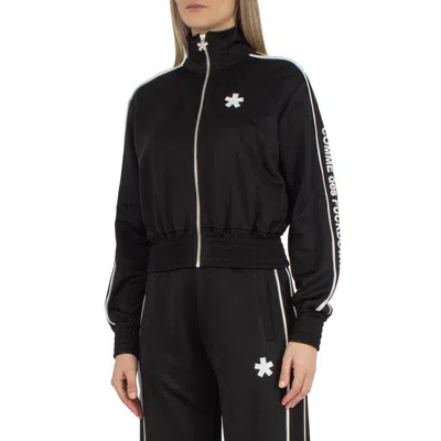 Comme Des Fuckdown Black Polyester Sweater In Black