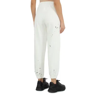Comme Des Fuckdown White Cotton Jeans & Pant In White