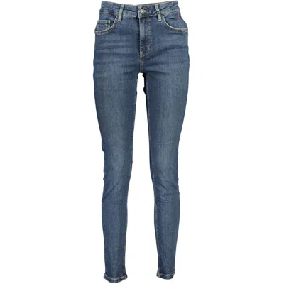 Desigual Blue Cotton Jeans & Pant In Blue
