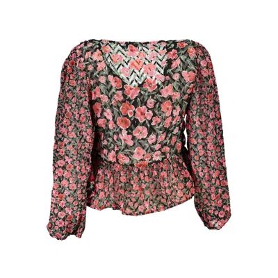 Desigual Pink Polyester Sweater In Pink