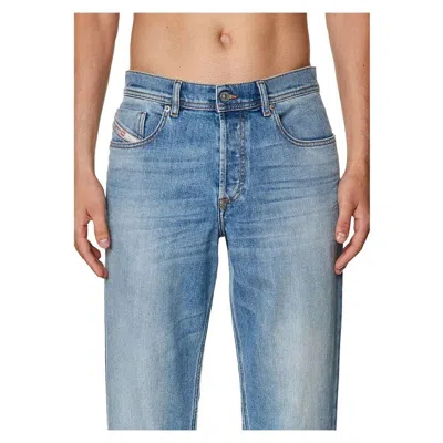 Diesel Men's Larkee Beex Tapered Fit Jeans In Light Blue